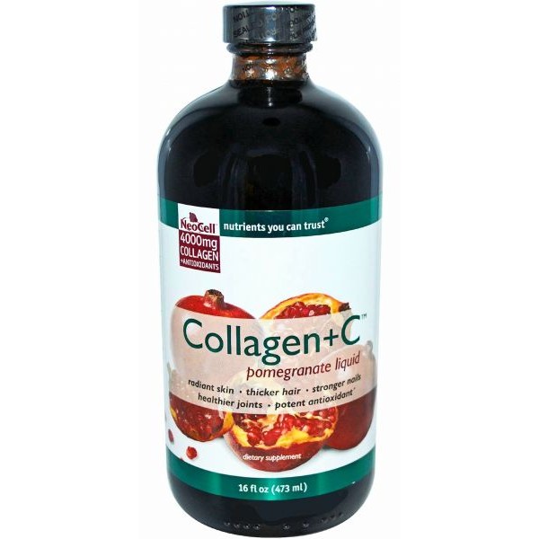 شراب الكولاجين المركز فيتامين c لنضاره البشره في 10 ايام