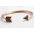 Antique Copper Plated arrow pattern cuff bracelet