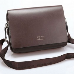 حقيبة اعمال لون بني للرجال