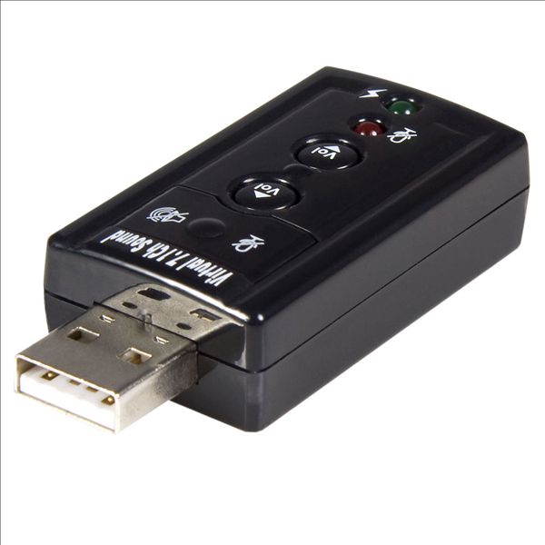 7.1 Channel USB External Sound Card Audio Adapter