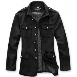 جاكيت رجالي ذو لون أسود