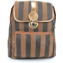 ALWAN - حقيبة ظهر مدرسية للأطفال -بني / أسود