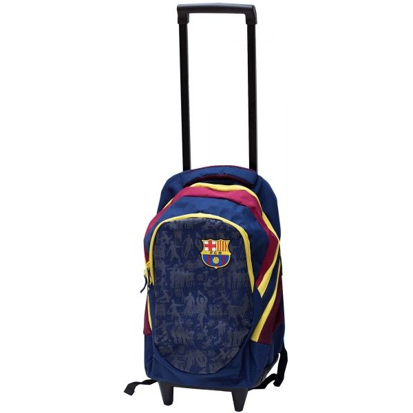 حقيبة مدرسية ترولي S-9420 FCS - برشلونة 18 انش