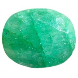 حجر الزمرد الكولومبي بيضاوي الشكل بوزن 7.0 قيراط