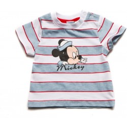 ديزني ميكي ماوس تيشيرت - رمادي - 12 شهر