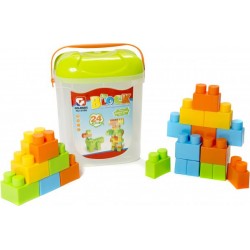 مكعبات هابي تايم -24 قطعة