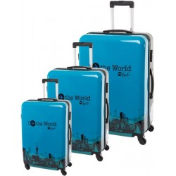 مورانو PC602DN/3P حقائب سفر ترولي 3قطع