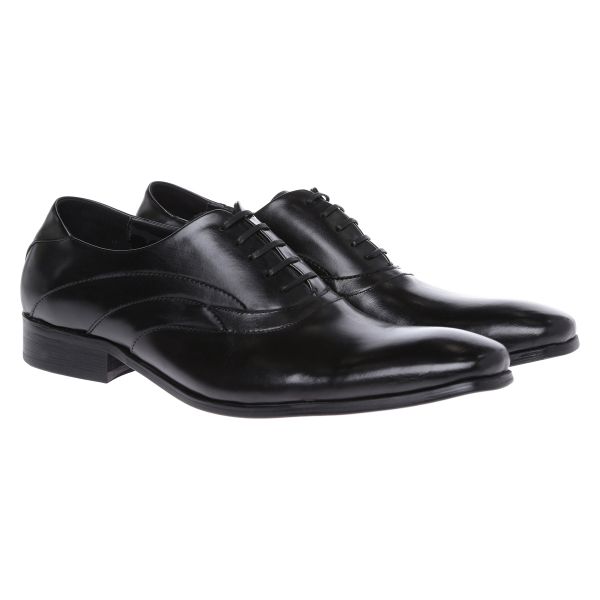 Kenneth Cole RM80061LE Jigsaw Oxford Shoes for Men - Black, 43 EU