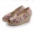 حذاء للسيدات من روميو وجوليت - مقاس 40 - وردي مشجر H1-RJ