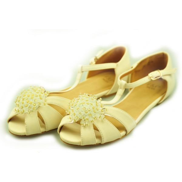 F&F Mode, SANDAL ELEGANT - CREAM