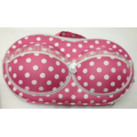 Polka Pink Travel Bra Organizer