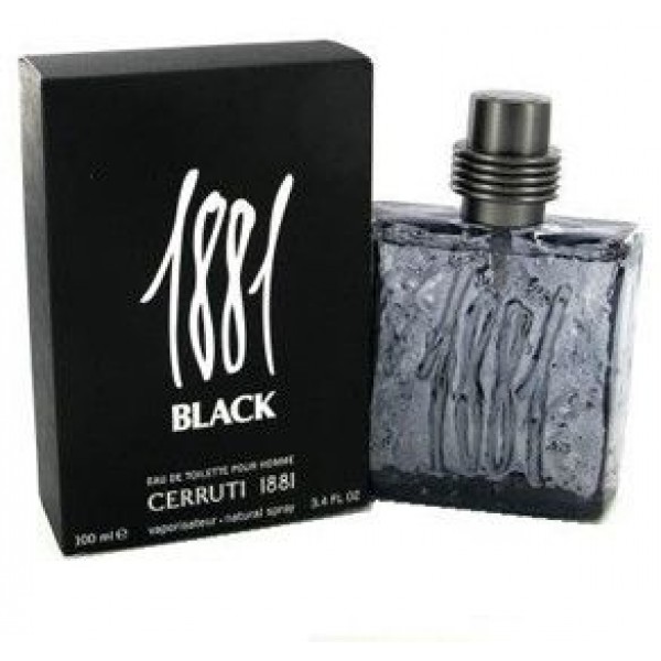 1881 Black Eau de Toilette by Cerruti for Men, 100 ml