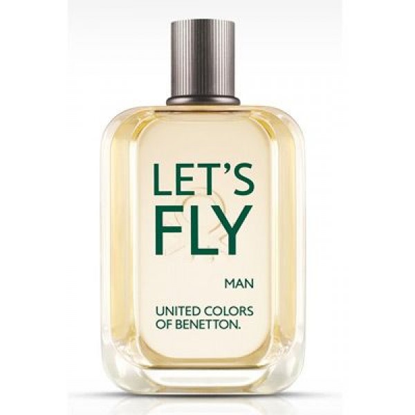 United Colors of Benetton Let's Fly for Men -100ml, Eau de Toilette