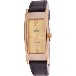 نيوفاندي انالوج بعقارب كاجوال نساء جلد مستطيل