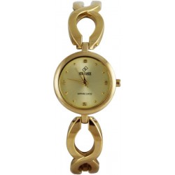 نيوفاندي انالوج بعقارب رسمية نساء ذهبي