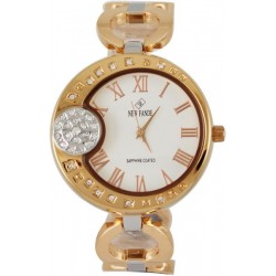 نيوفاندي انالوج بعقارب رسمية نساء دائري