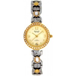 ساعة نسائية مرصعه من اومكس JES624