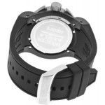 ساعة يد رجالي Invicta Men's 12293 Akula Sport Chronograph Grey Dial Black Silicone Watch