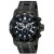 Invicta Men’s  Pro0076 Diver Collection Chronograph Black Ion-Plated Stainless Steel Watch
