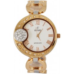 نيوفاندي انالوج بعقارب رسمية نساء دائري