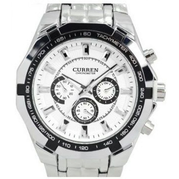 CURREN New Quartz Hours Stainless Steel Water Resistant Men Analog