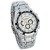 Curren Men's Silver Dial Stainless Steel Band Watch