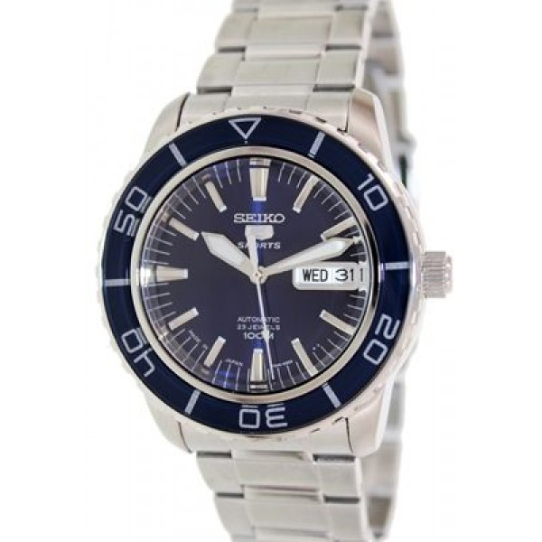 ساعة رجالي Seiko Men's 5 Automatic Watch SNZH53K