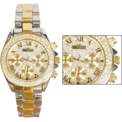 ساعة نسائية للسهرات والمناسبات مرصعه بالكريستال