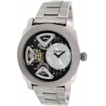 ساعة فوسيل رجالي Fossil ME1120 Silver Stainless-Steel Analog Quartz Watch with Silver Dial