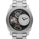 ساعة فوسيل رجالي Fossil ME1120 Silver Stainless-Steel Analog Quartz Watch with Silver Dial