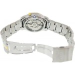 Men's Seiko 5 Automatic White Dial two tone Stainless Steel Watch SNKL84