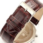 Curren Men Dress Business Leather Band Analog watch MN4700 Dark