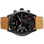 Curren 8152 Men's Quartz Analog-Digital Watch with Faux Leather Strap