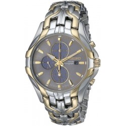 ساعة سيكو رجالي Seiko Men's SSC138 Excelsior Stainless Steel Solar Watch