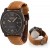 كورين 8131-Black,Brownساعة للرجال