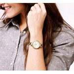 FOSSIL Georgia Mini Three-Hand Stainless Steel Watch - Gold-Tone ES3270