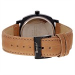 SET OF 3 PCS Curren Men's Black Dial Leather Band Watch