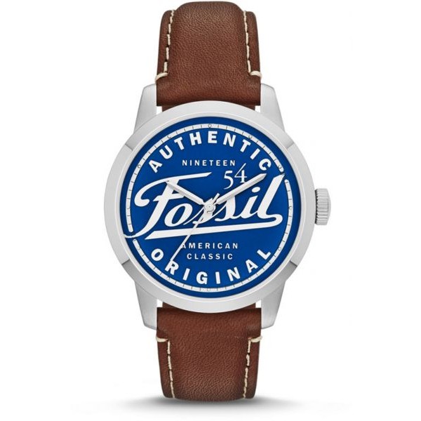 FOSSIL Special Edition Townsman Three-Hand Leather Watch - Brown FS4897